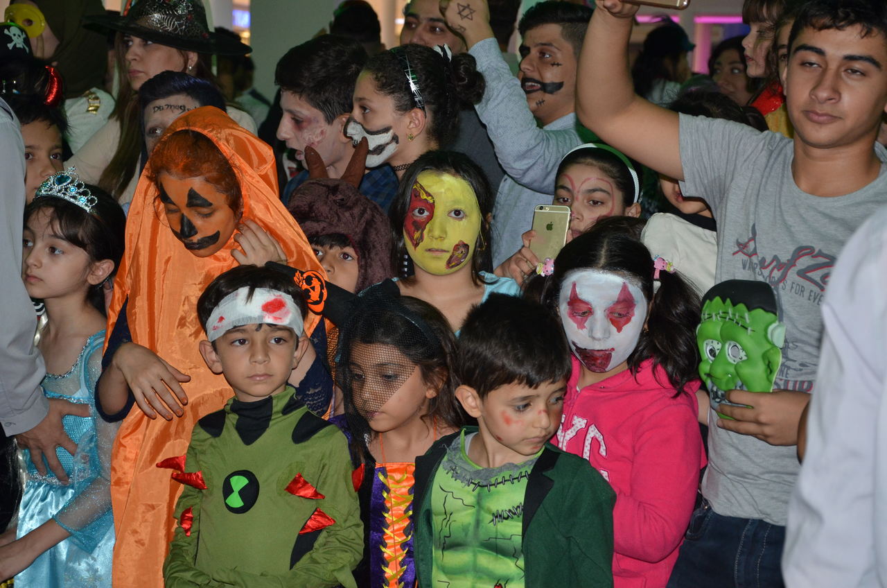 Halloween in Erbil, the capital of the Kurdistan Region, Oct. 31, 2016. (Photo: Kurdistan24)